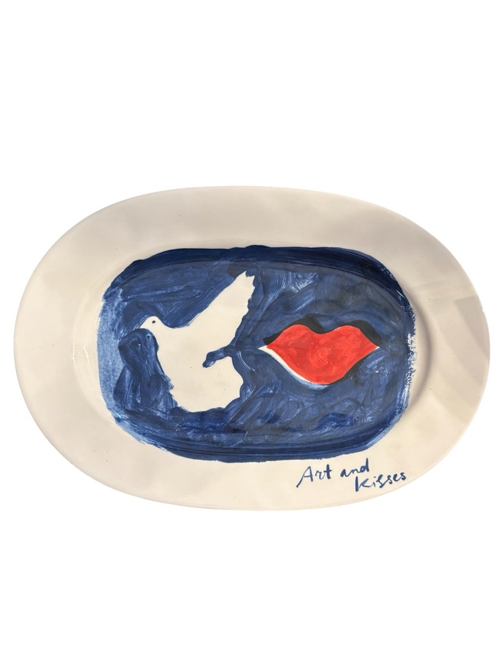 Hotel Magique for Anthropologie Art and Kisses Platter